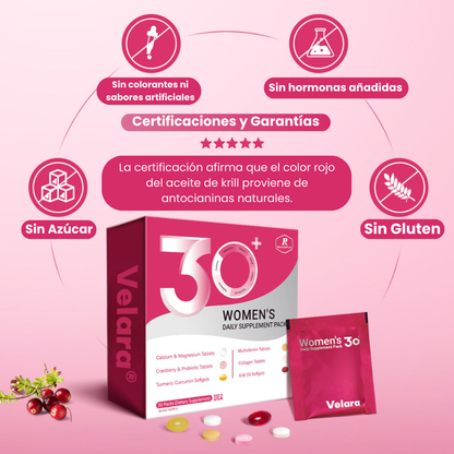 Velara® | Multivitamínico para Mujer